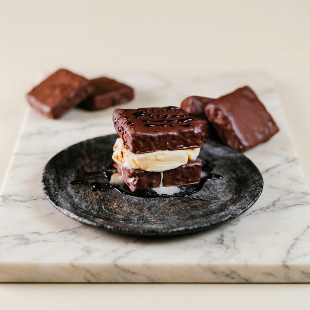 Brownie com Sorvete